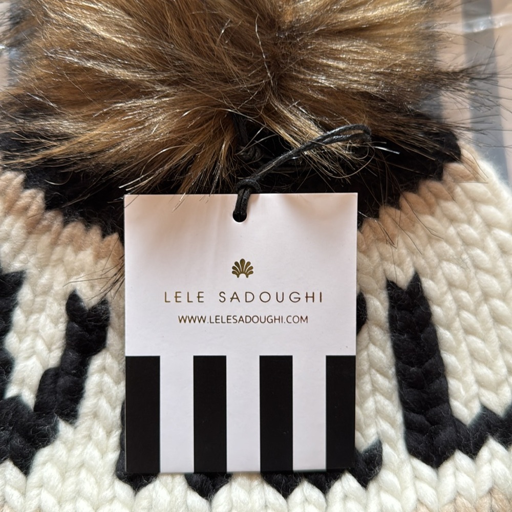 Lele Sadoughi Ski Beanie - Picture 4 of 8